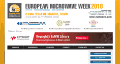 Desktop Screenshot of eumweek.com