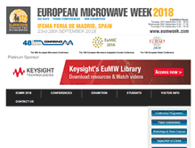 Tablet Screenshot of eumweek.com